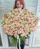 101 кустовая роза Полина 70+ см
